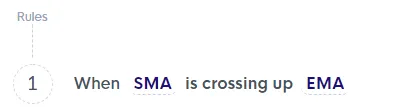 Crypto trading strategy - SMA is crossing up EMA.png
