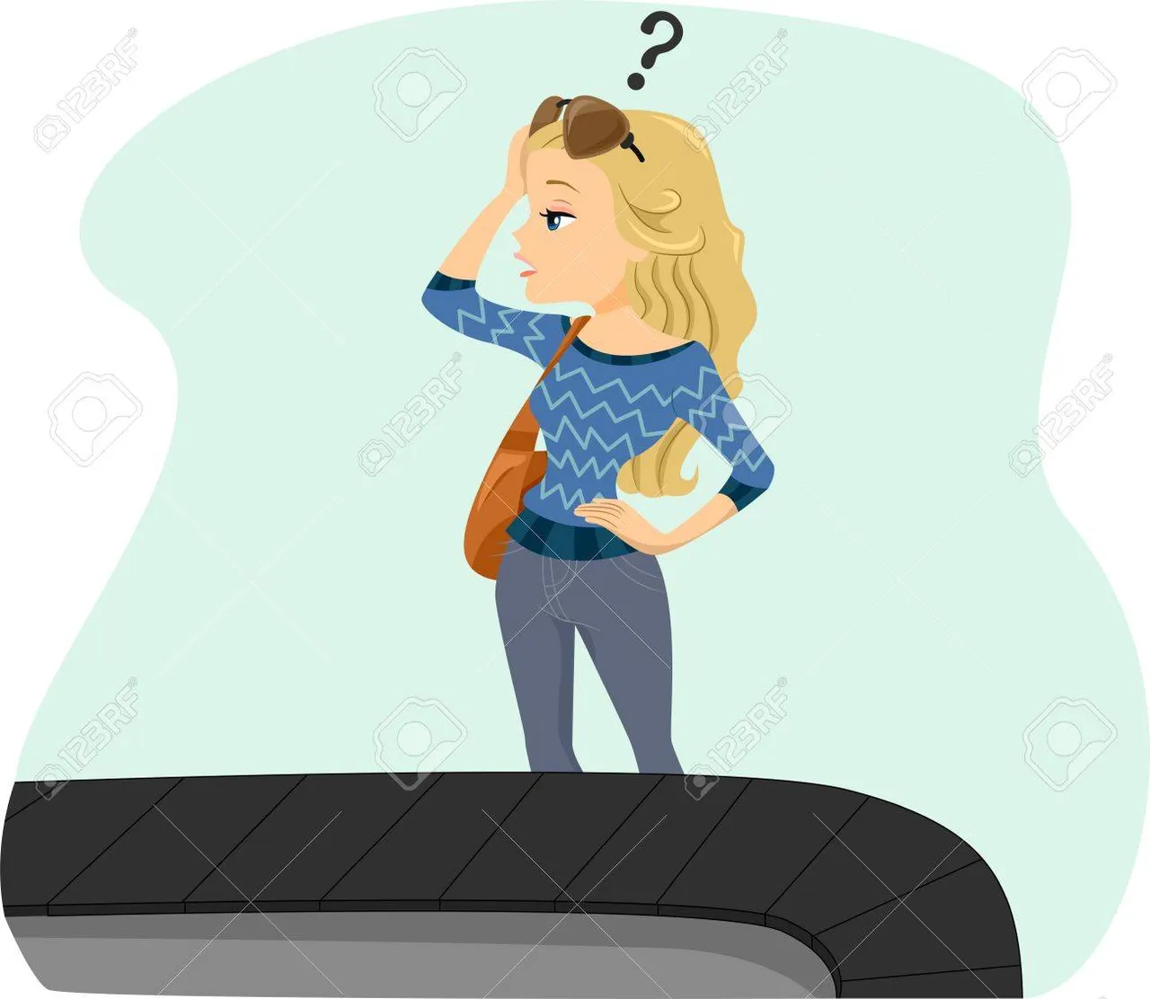 19253747-illustration-of-a-girl-lost-her-bag-on-baggage-carousel.jpg