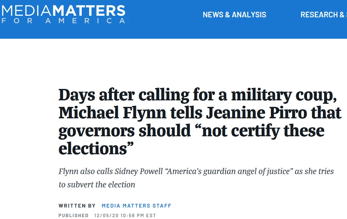Screenshot_2020-12-06 Days after calling for a military coup, Michael Flynn tells Jeanine Pirro that governors should not c[...].png