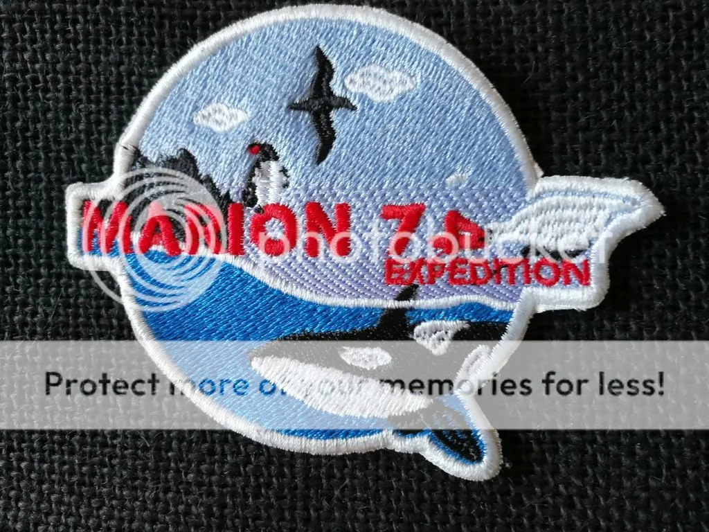 74th Marion Island expedition badge