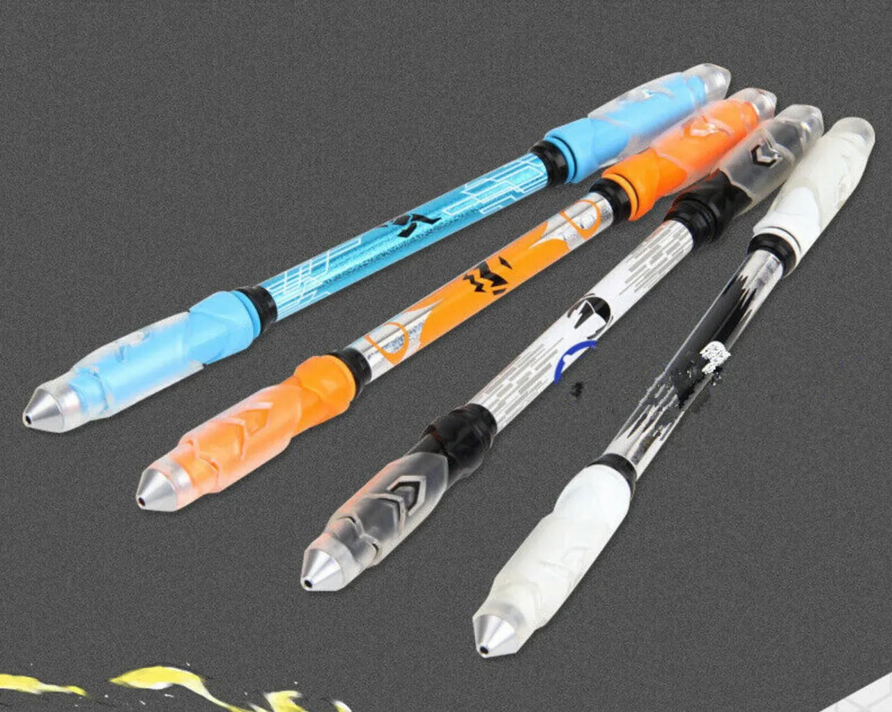 Unbranded spinning pen
