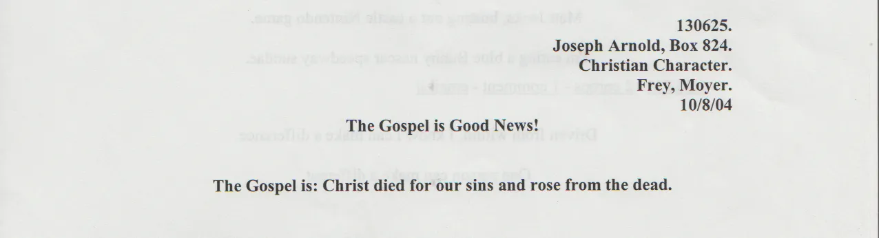 2004-10-04 - Monday - 05:28 PM - Larry Moyer - Xanga Post - The Gospel is Good News 1.png