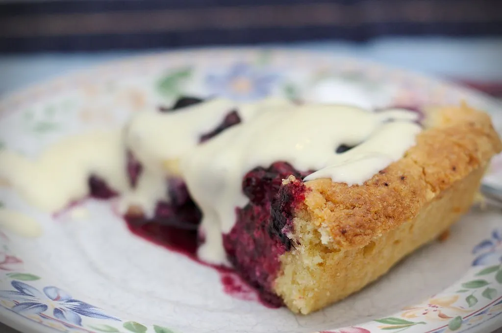Vera's bilberry pie