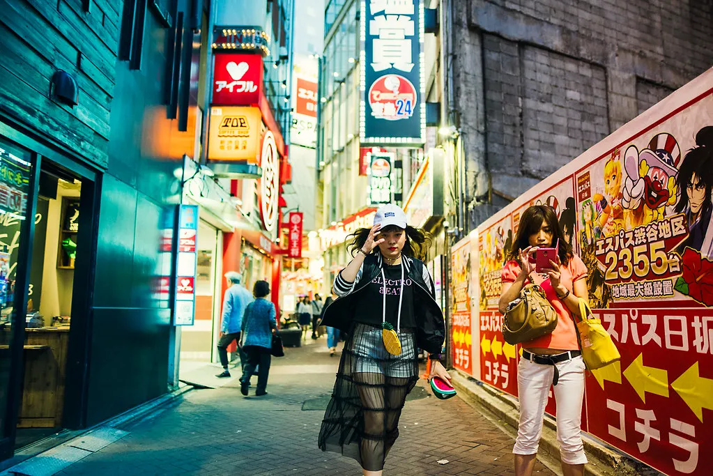 Around The Corner In Shibuya