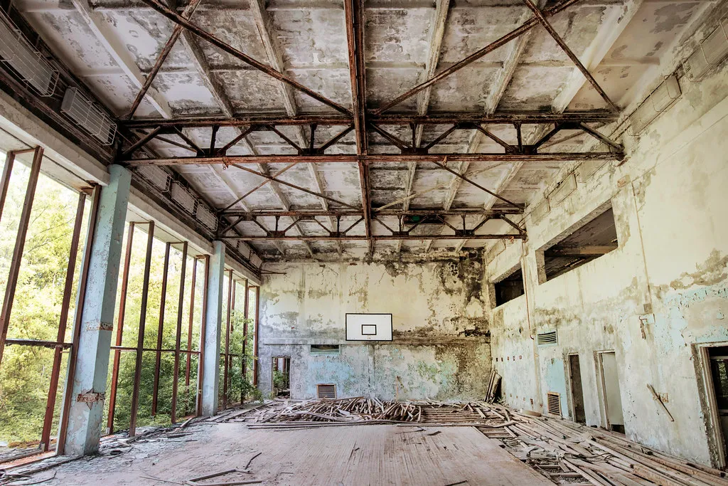 30 years late for gym class, Pripyat