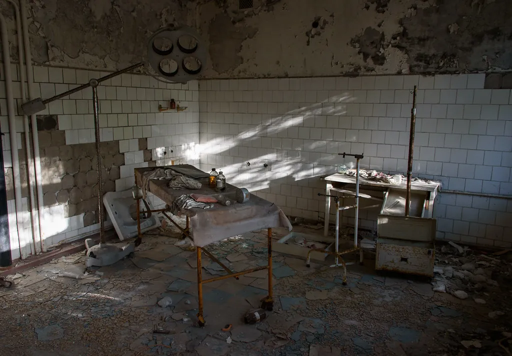 90. Operating table - Hospital Nr. 126, Pripyat