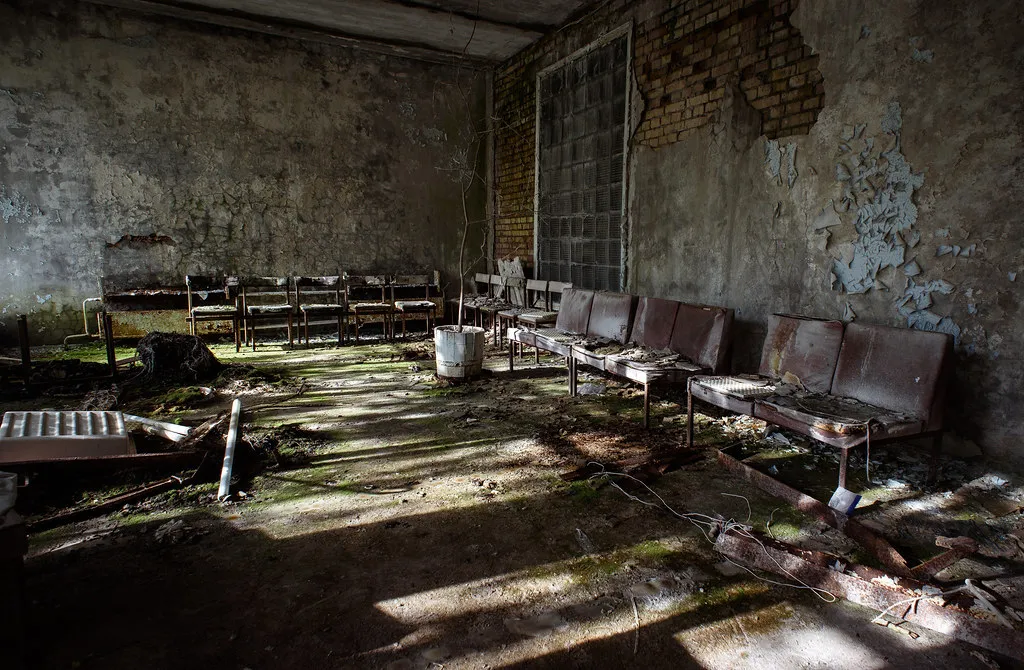 89. Waiting room - Hospital Nr. 126, Pripyat