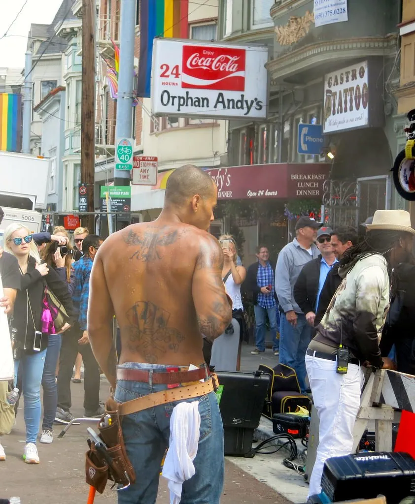 little orphan andy -- shooting ads in the castro, scott richard