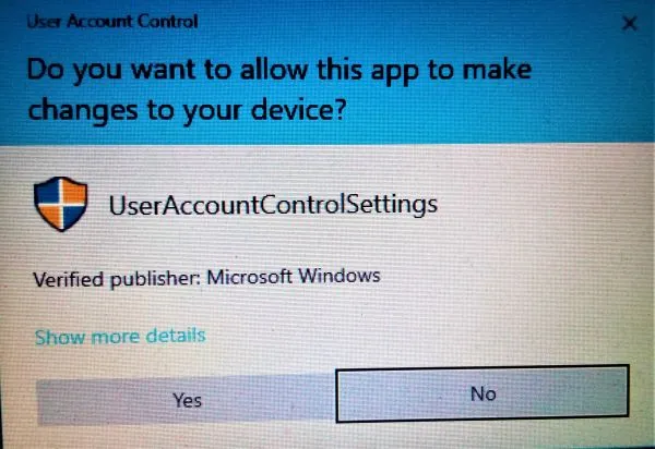 Windows 10 UAC bypass