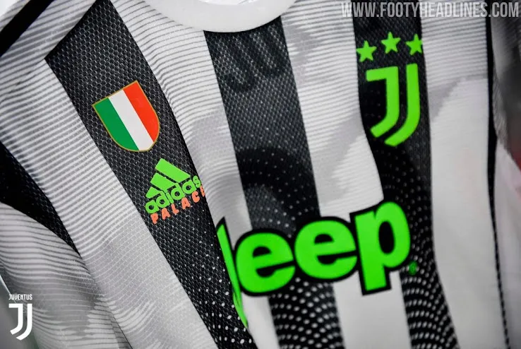 "Adidas Juventus 19 20 Palace Fourth Kit 4 | Áo Bóng Đá Sum Store"