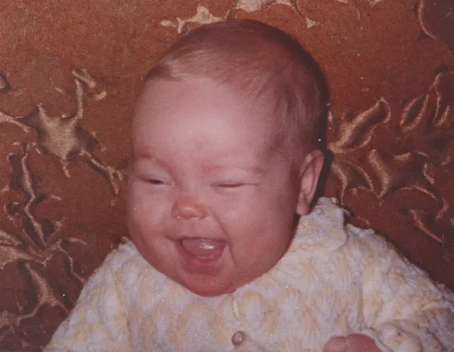 laughing katie jean arnold christmas december 1980