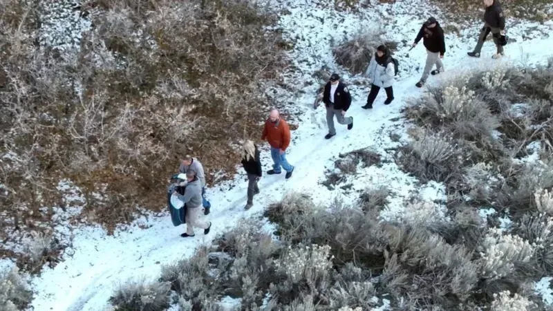 Kai was checked for hypothermia after being found on Sunday