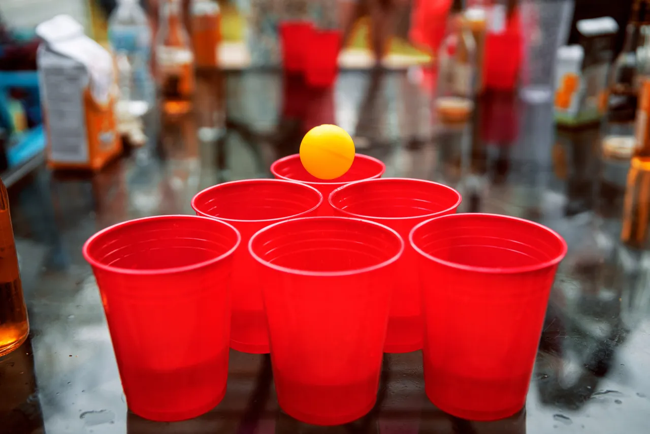 Free stock photo of ball, beer, beer pong