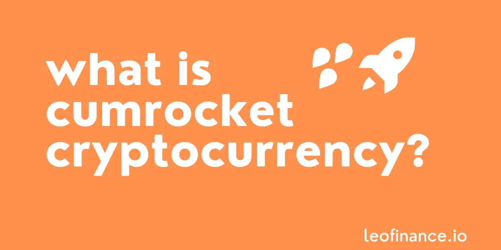 Banner for what is CumRocket cryptocurrency