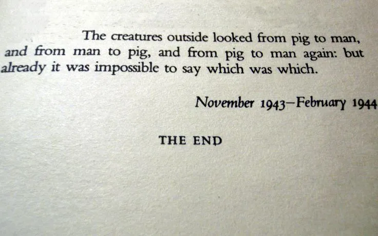 George Orwell Man to Pig End.jpg