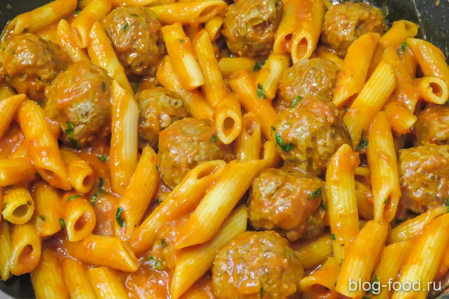 Meatballs of lamb in Italian
