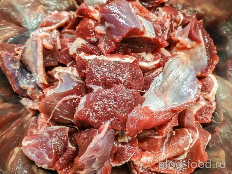 Sweet and sour meat Esik-Fleish