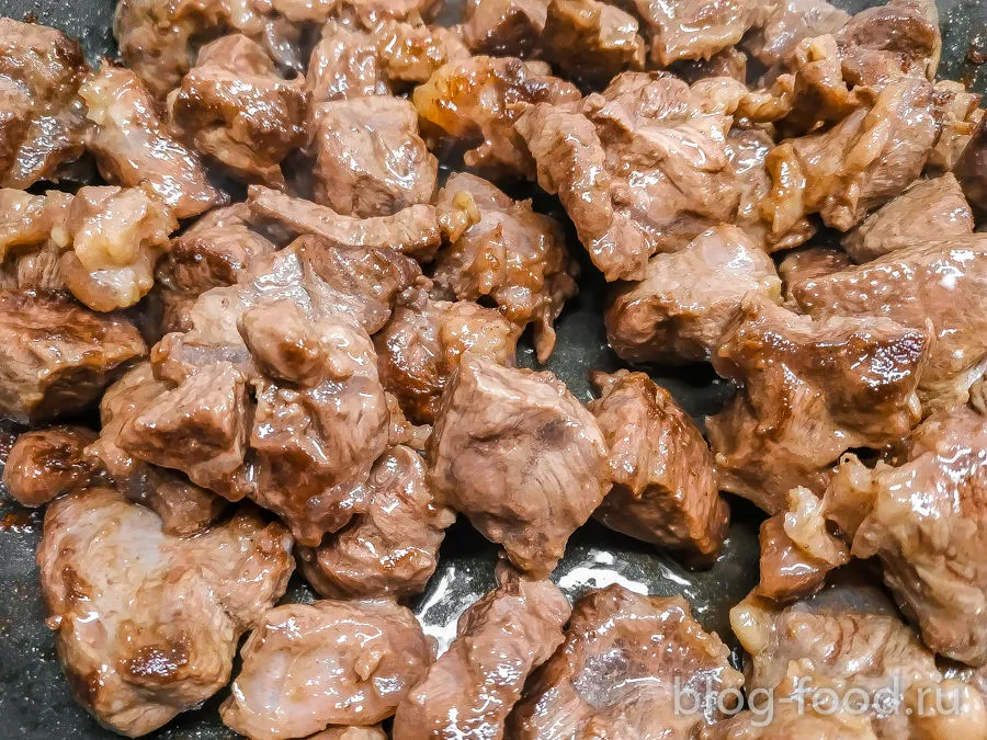 Sweet and sour meat Esik-Fleish