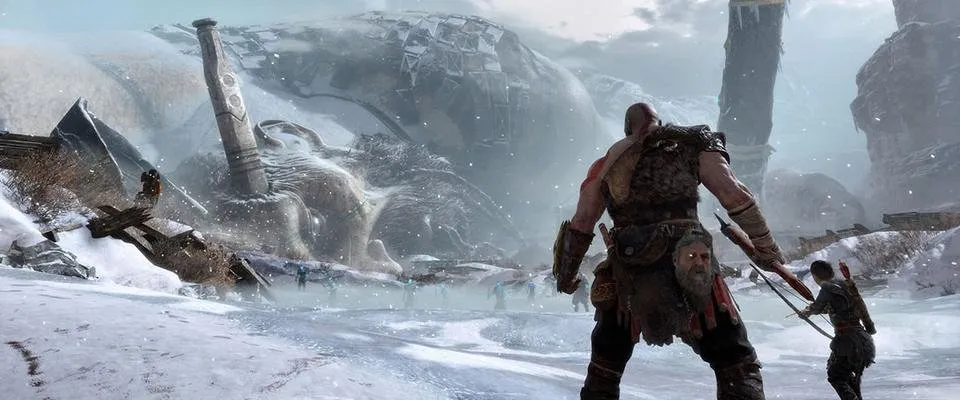 Atreus y Kratos en el gigante.jpg