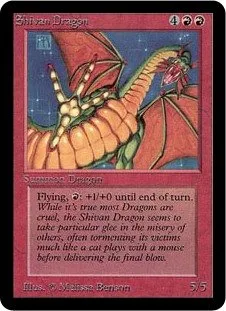 Shivan Dragon Alpha