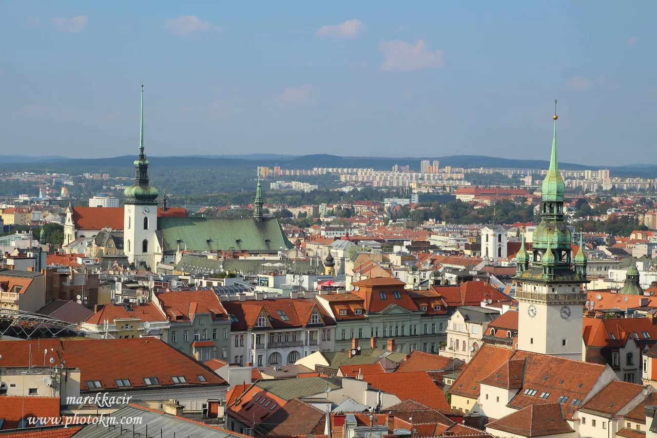 Old town from cathedral