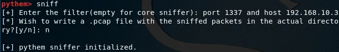 pythem sniffer