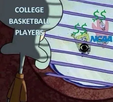 A full-grown, adult man who is paid USD to talk about the unpaid work of others that generates billions complained about the unpaid workers' unhappiness. NCAA