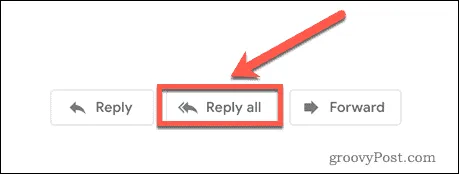 Gmail 回复所有按钮