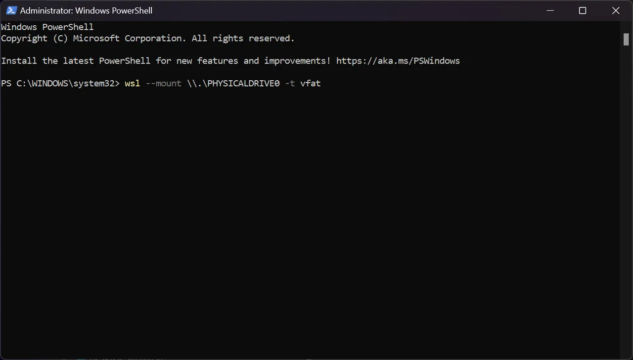 mount-vfat-linux