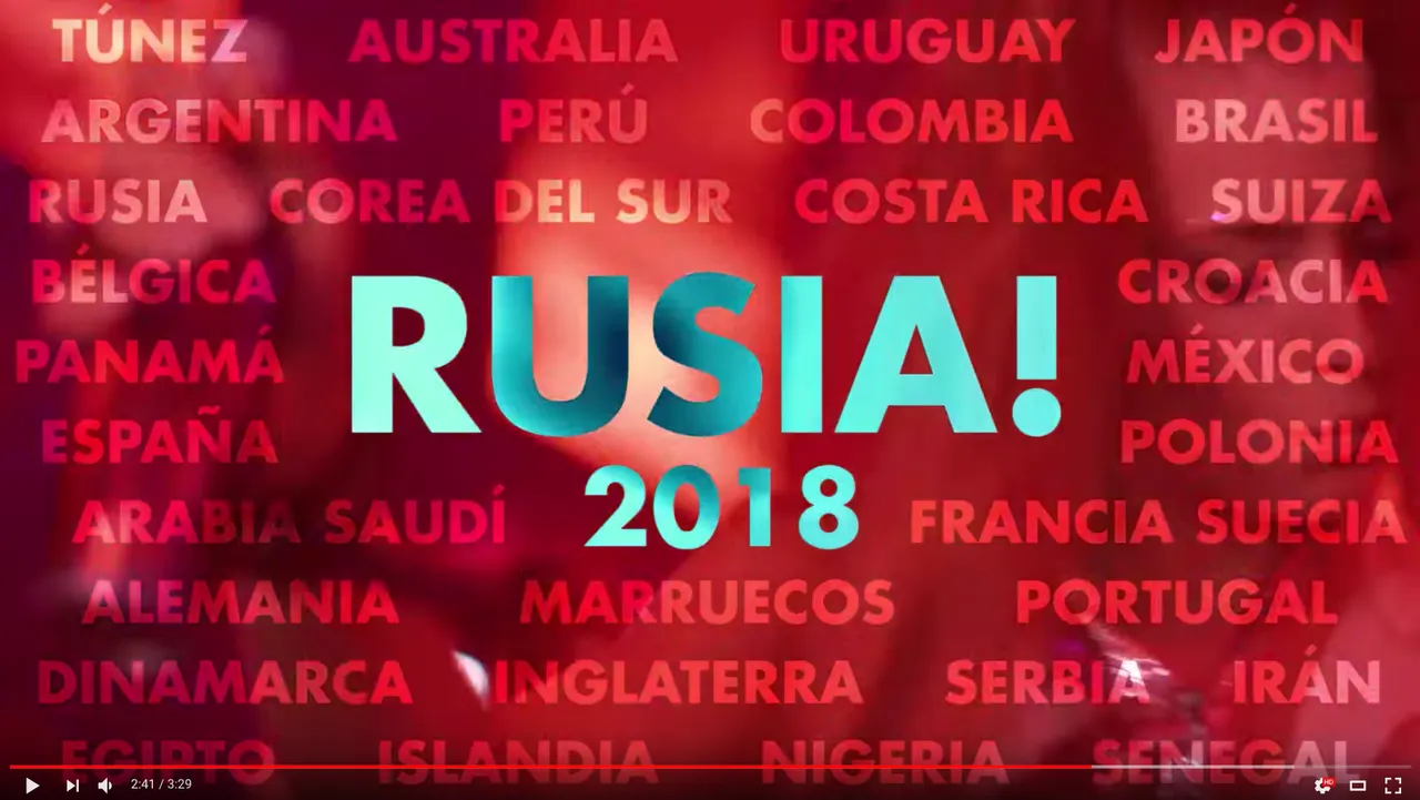 Checalaco kubok zhelaniya world cup 2018 song jason derulo maluma  Smash, Polina Gagarina y Egor Creed - Полина Гагарина & Егор Крид Команда 2018 elka slava gradusy Днк cancion mundial gol peruano gol de peru gol de argentina colombia panama fifa.png