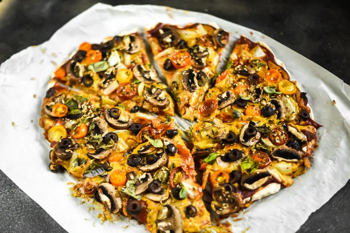 Extra Saucy Veggie Lover's Pizza -5.jpg