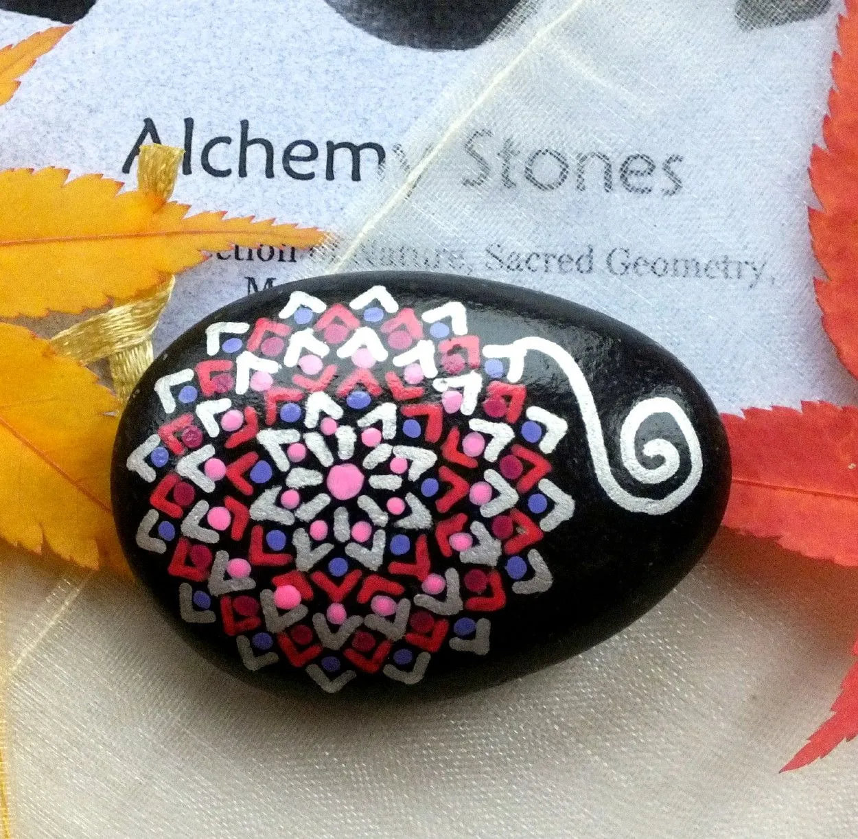 Painted stone