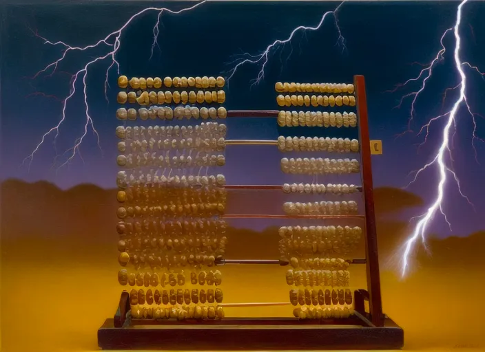 AI is not very good at drawing an abacus!