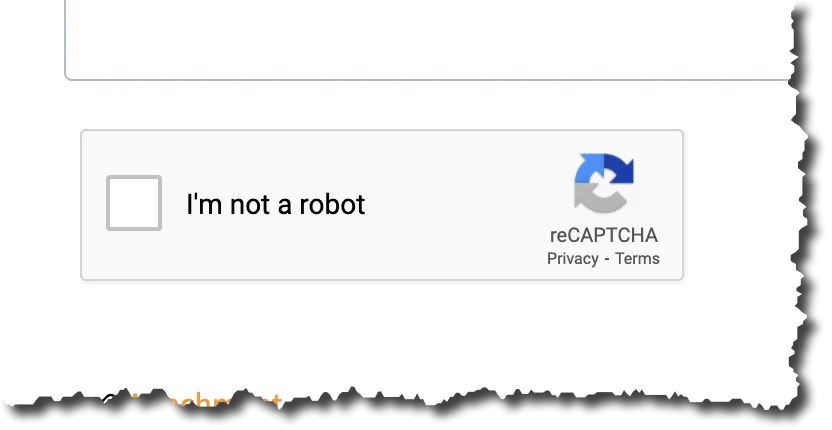 defeated by reCaptcha