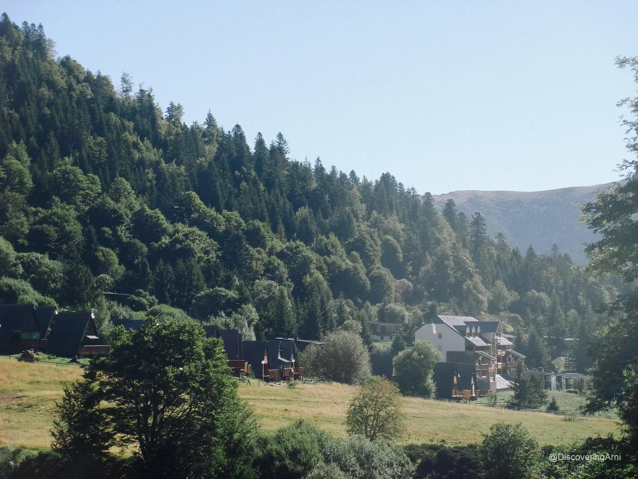Ski Chalets in the summer