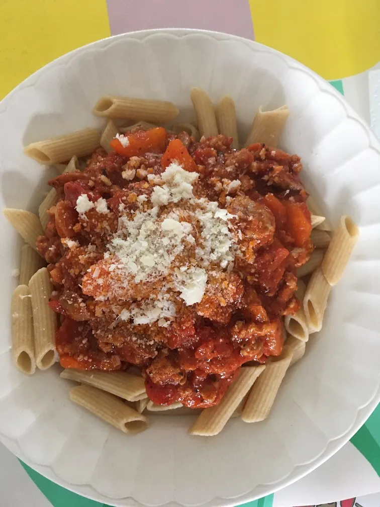 penne rigate bolognaise.JPG