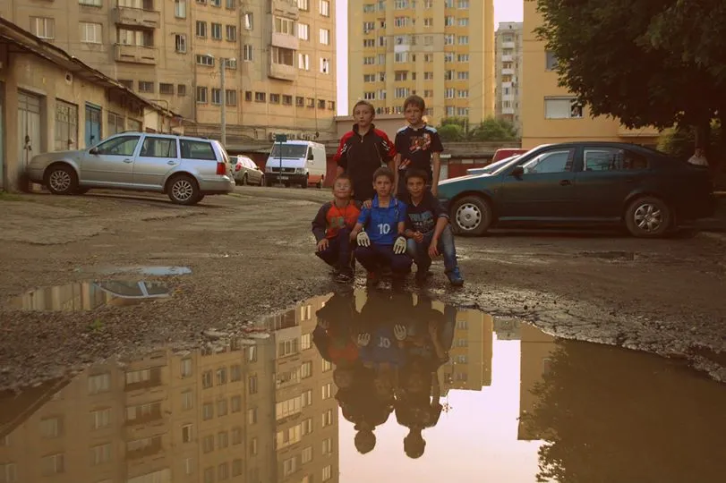 Team assembly point, ready for the new game, Baia Mare, Romania, 2011