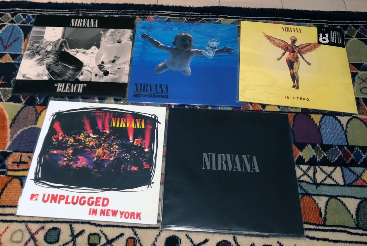 My Nirvana albums