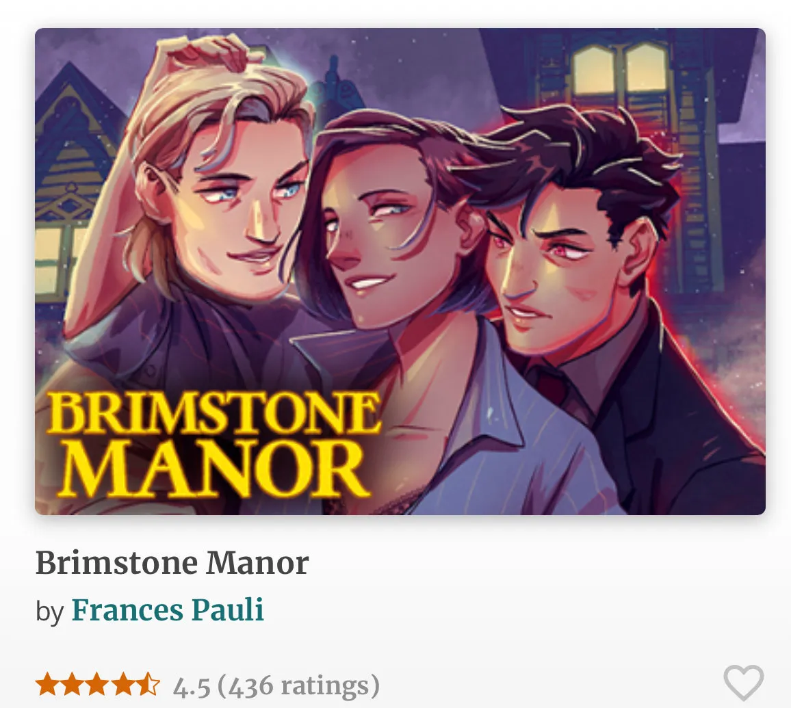 Brimstone Manor by Frances Pauli