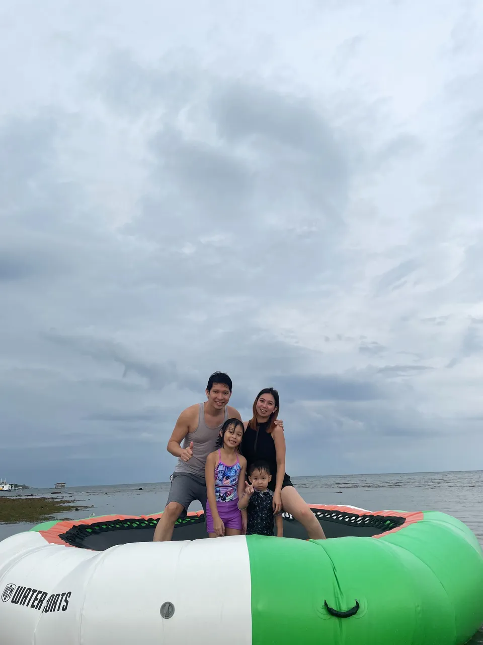 FLOATING TRAMPOLINE