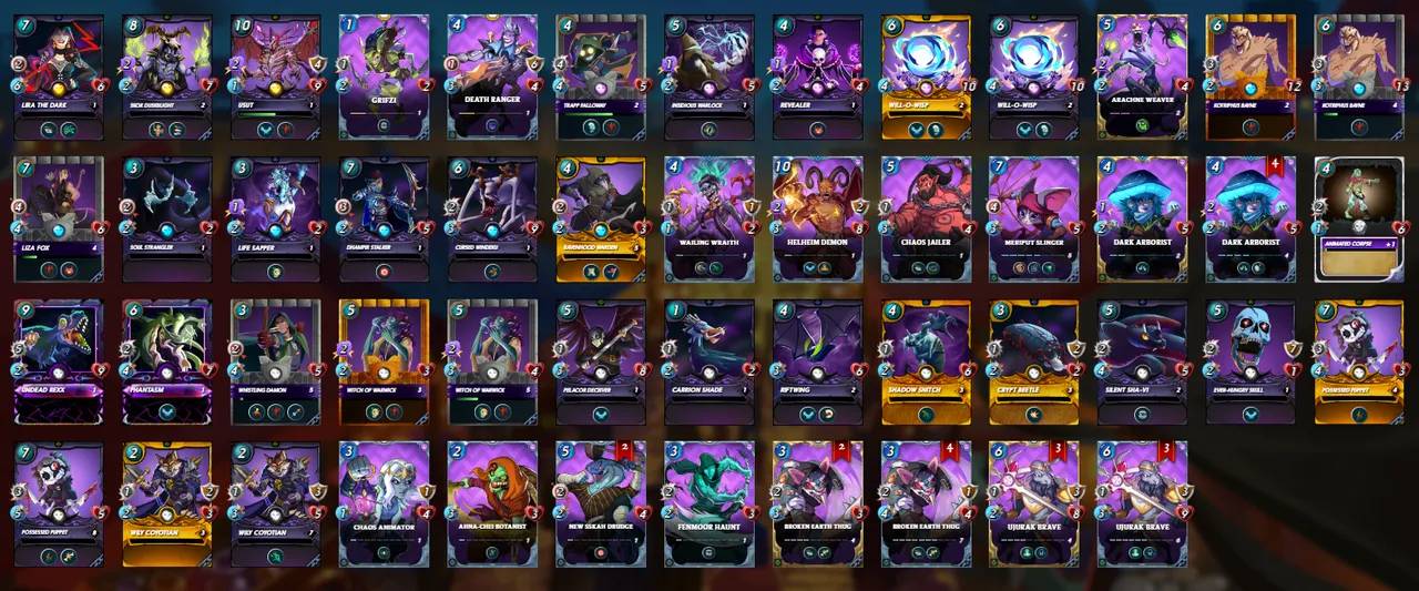 my Death units