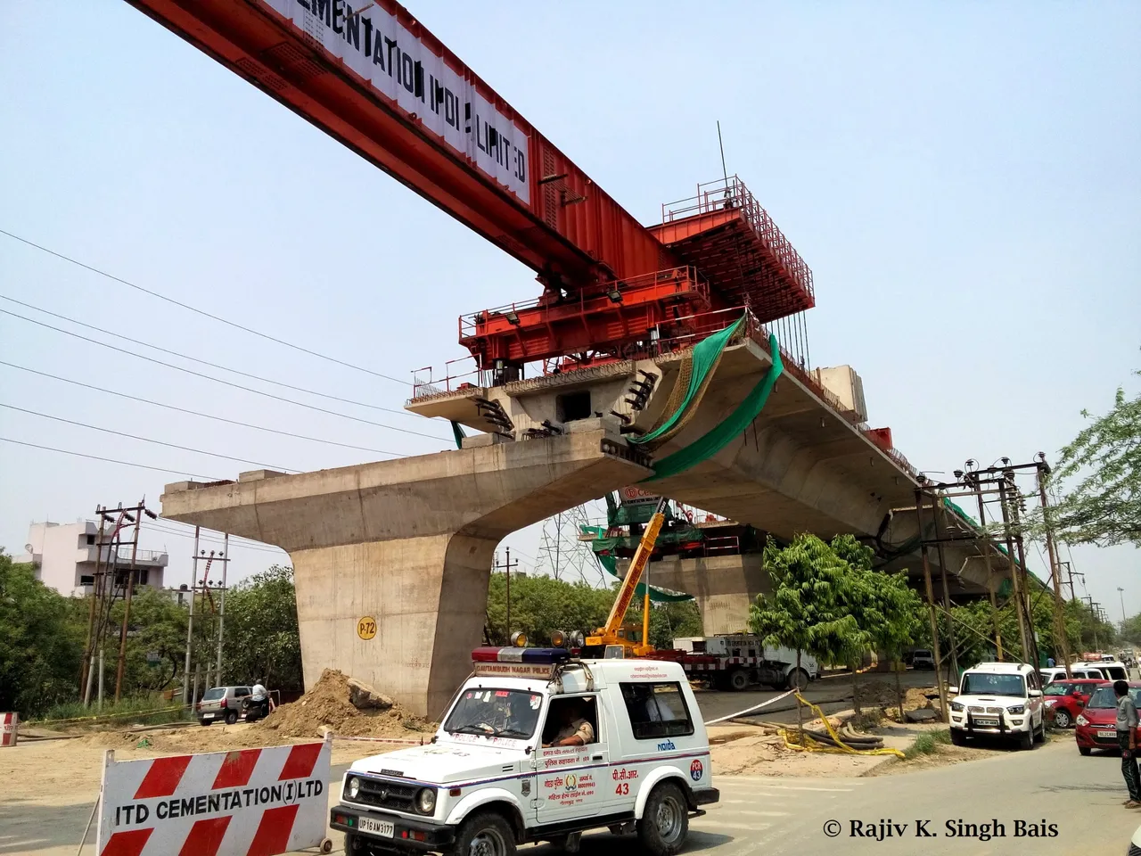 Elevated Expressway Under Construction