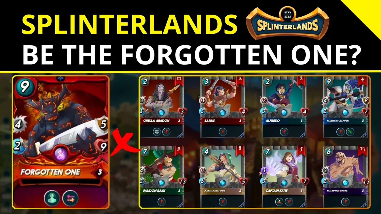 Splinterlands - Be the forgotten one.jpg