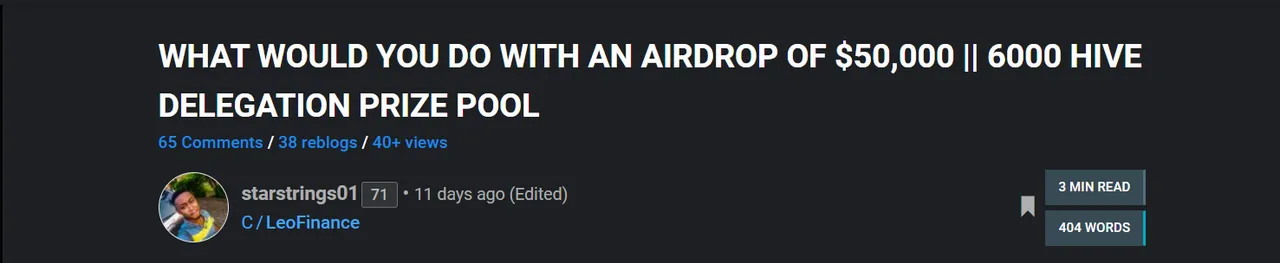 WHAT WOULD YOU DO WITH AN AIRDROP OF $50,000 __ 6000 HIVE DELEGATION PRIZE POOL _ PeakD - Google Chrome 4_18_2021 9_04_32 PM.png