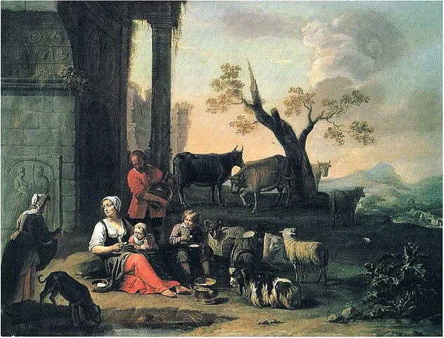 Abraham_Willemsens_-_A_shepherd_family_resting_by_classical_ruins_631.jpg