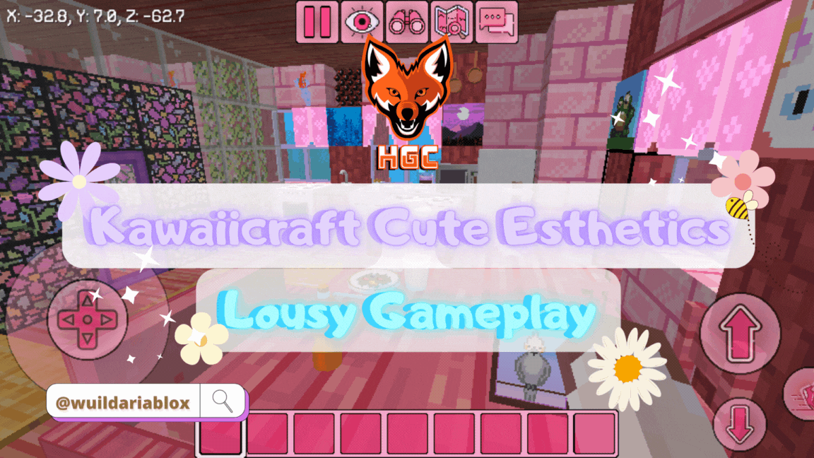 Kawaiicraft Cute Esthetics Lousy Gameplay.gif