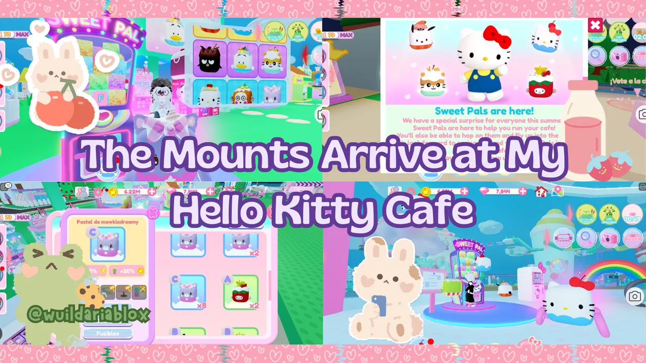 The Mounts Arrive at My Hello Kitty Cafe.png