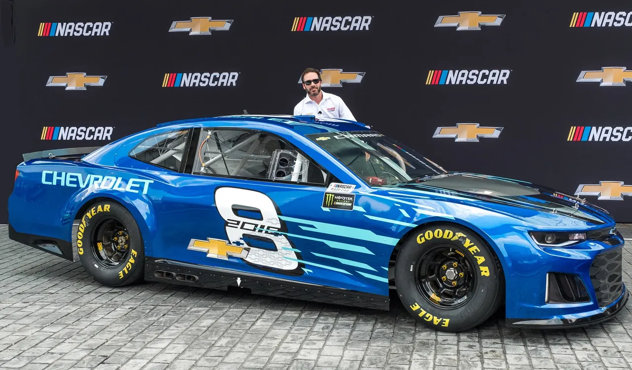 Chevrolet Camaro ZL1 and Jimmie Johnson.jpg