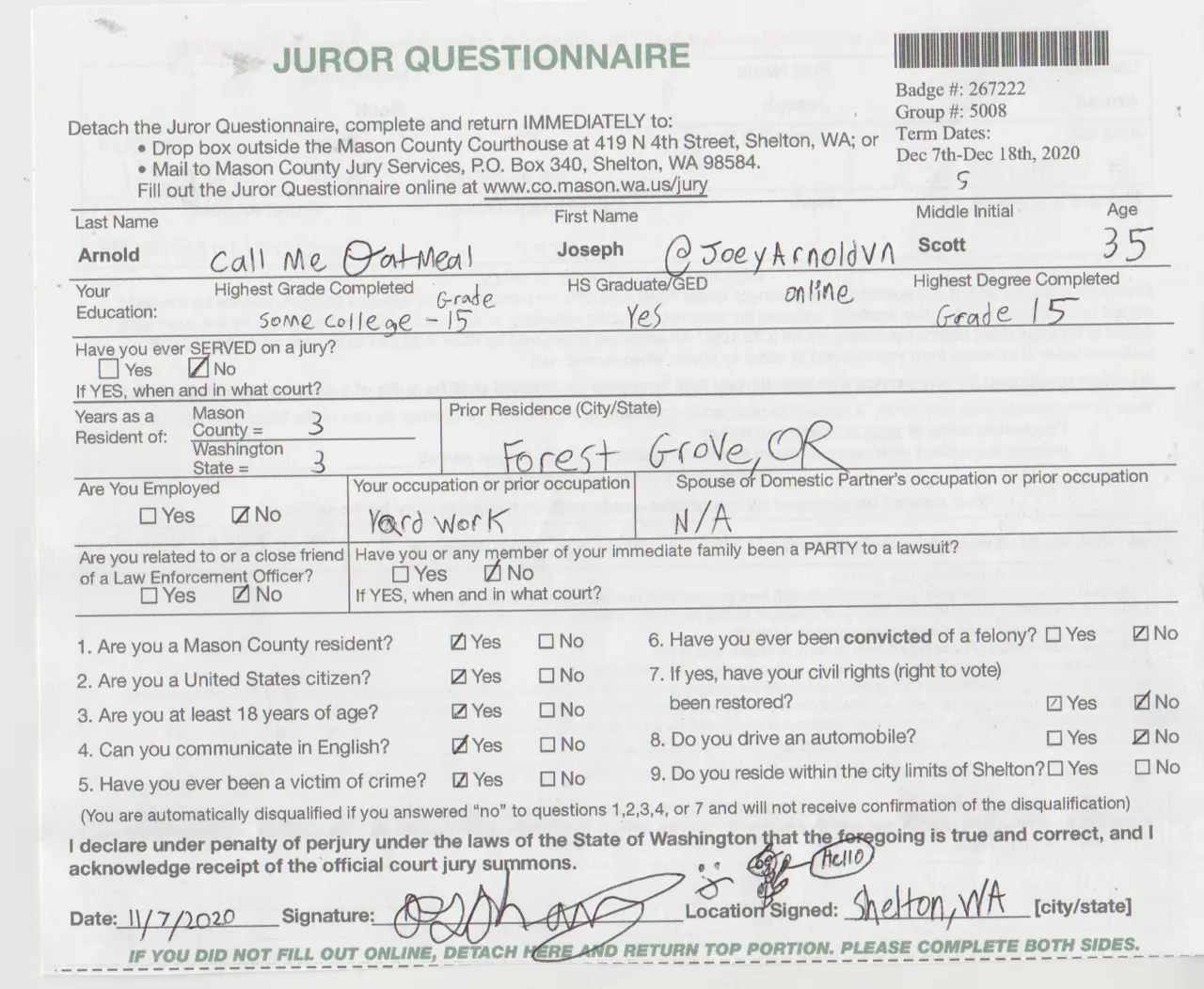 2020-11-07 - Saturday - 03:00 PM LMS JA - Jury Duty Request - Shelton WA - Form & Survey Pages Update-1.png