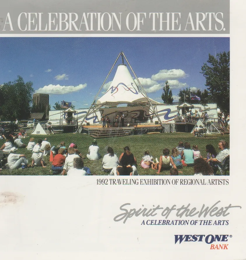 1992-08-01 - Saturday - Fair - Cover - Spirit of the West - A Celebration of the Arts - West One Bank.jpg